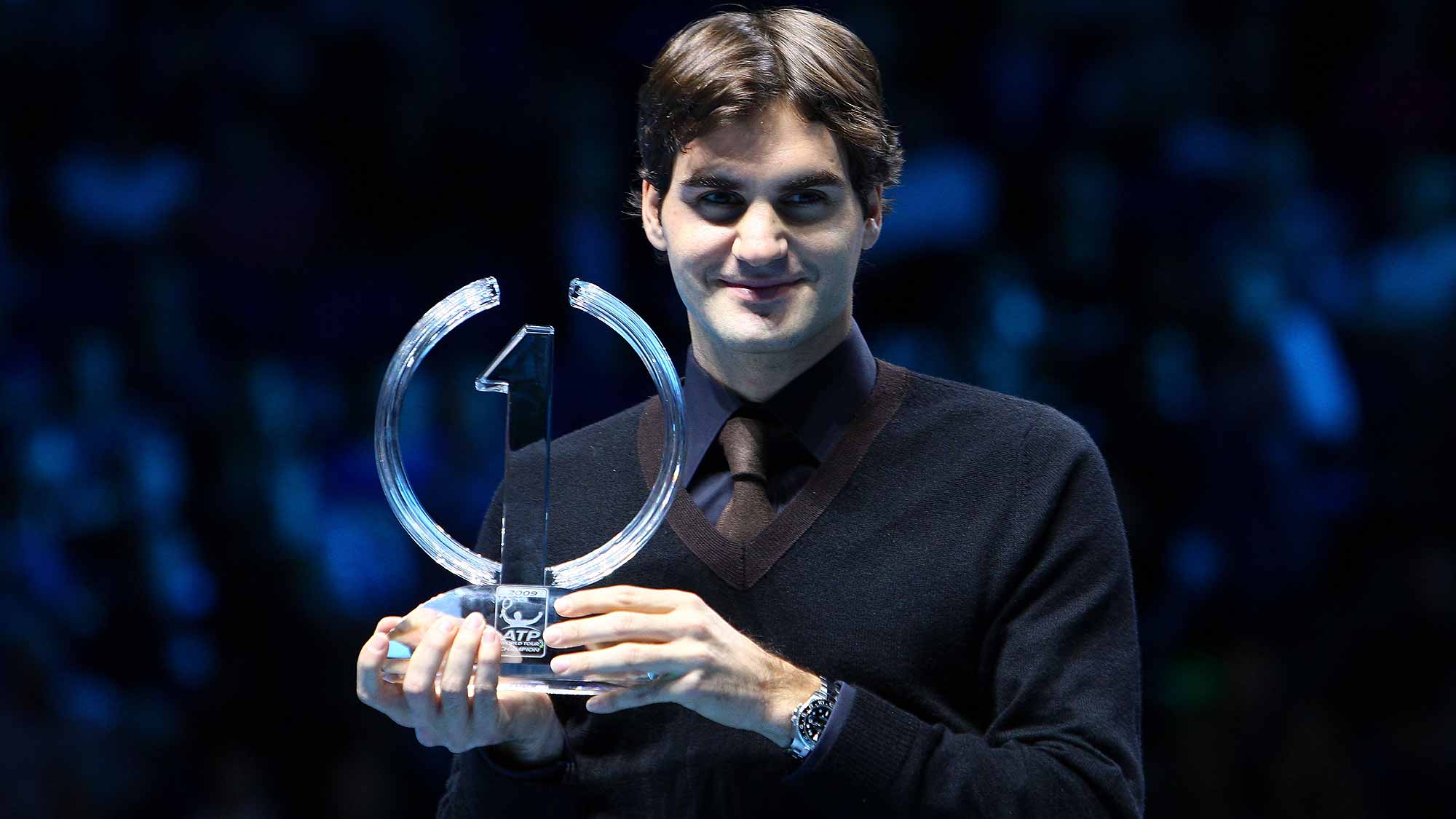 Roger Federer has finished ATP World Tour No. 1 five times.