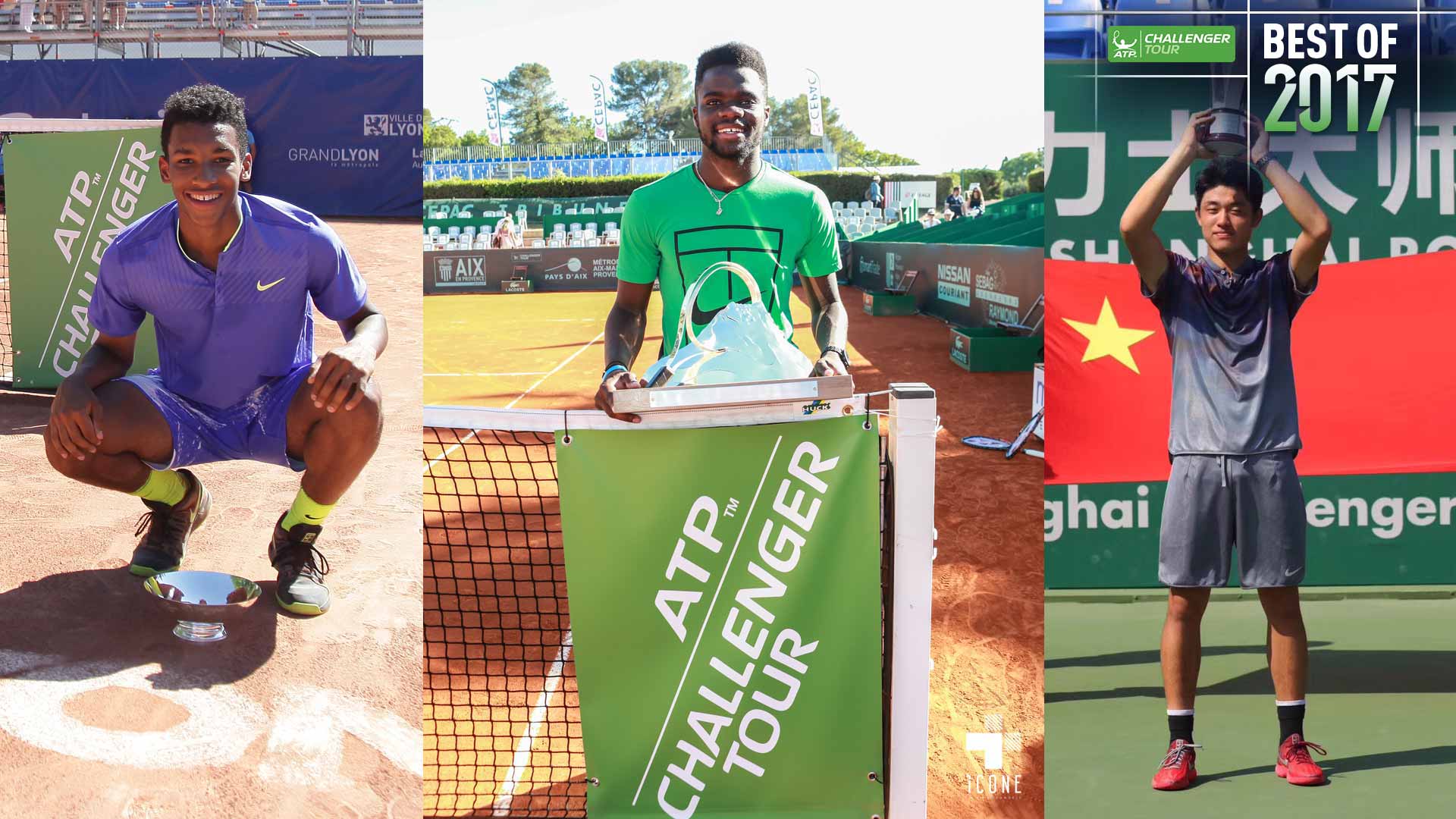 Felix Auger-Aliassime, Frances Tiafoe and Wu Yibing were three of 12 different teen titlists on the ATP Challenger Tour this year.