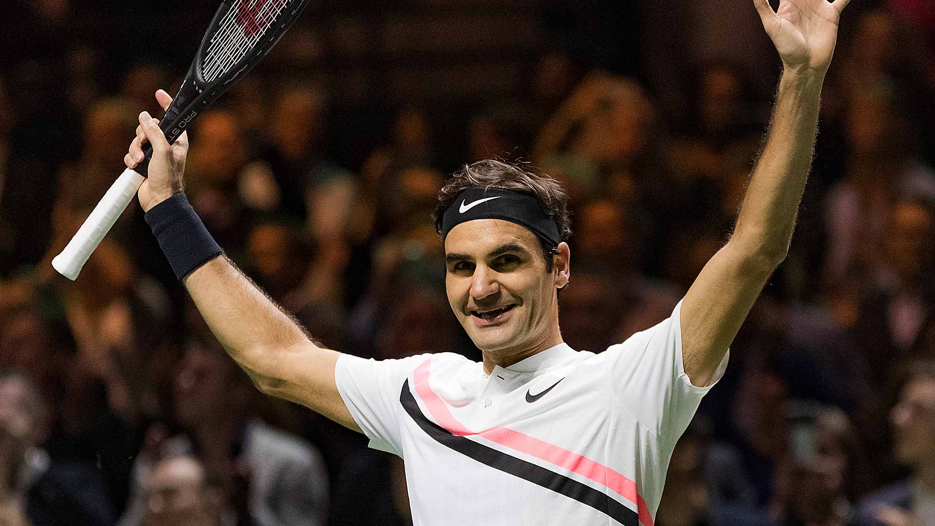 Roger Federer wins his 97th ATP World Tour title at the ABN AMRO World Tennis Tournament after beating Grigor Dimitrov in Sunday's final.