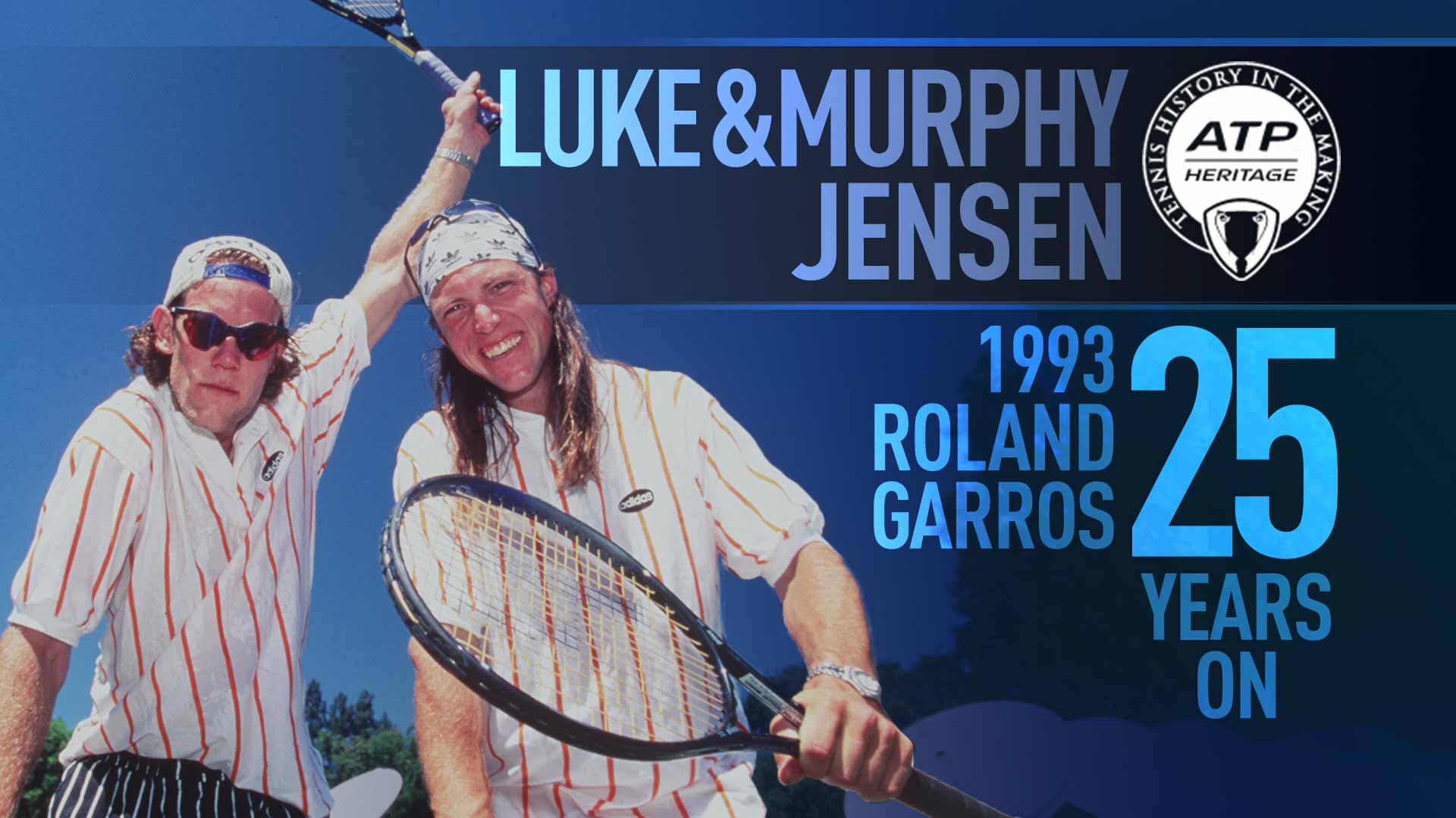 American brothers Luke and Murphy Jensen recovered from a 0-3 deficit in the third set of the 1993 Roland Garros final.