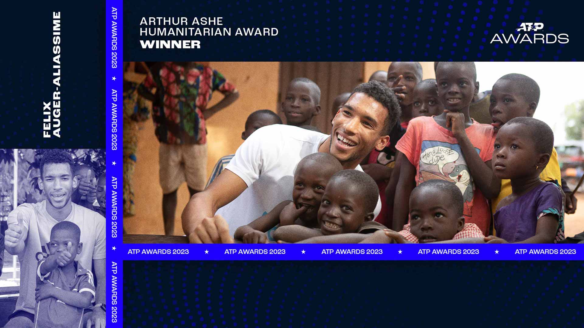 My Point: Felix Reflects On Winning Arthur Ashe Humanitarian Award