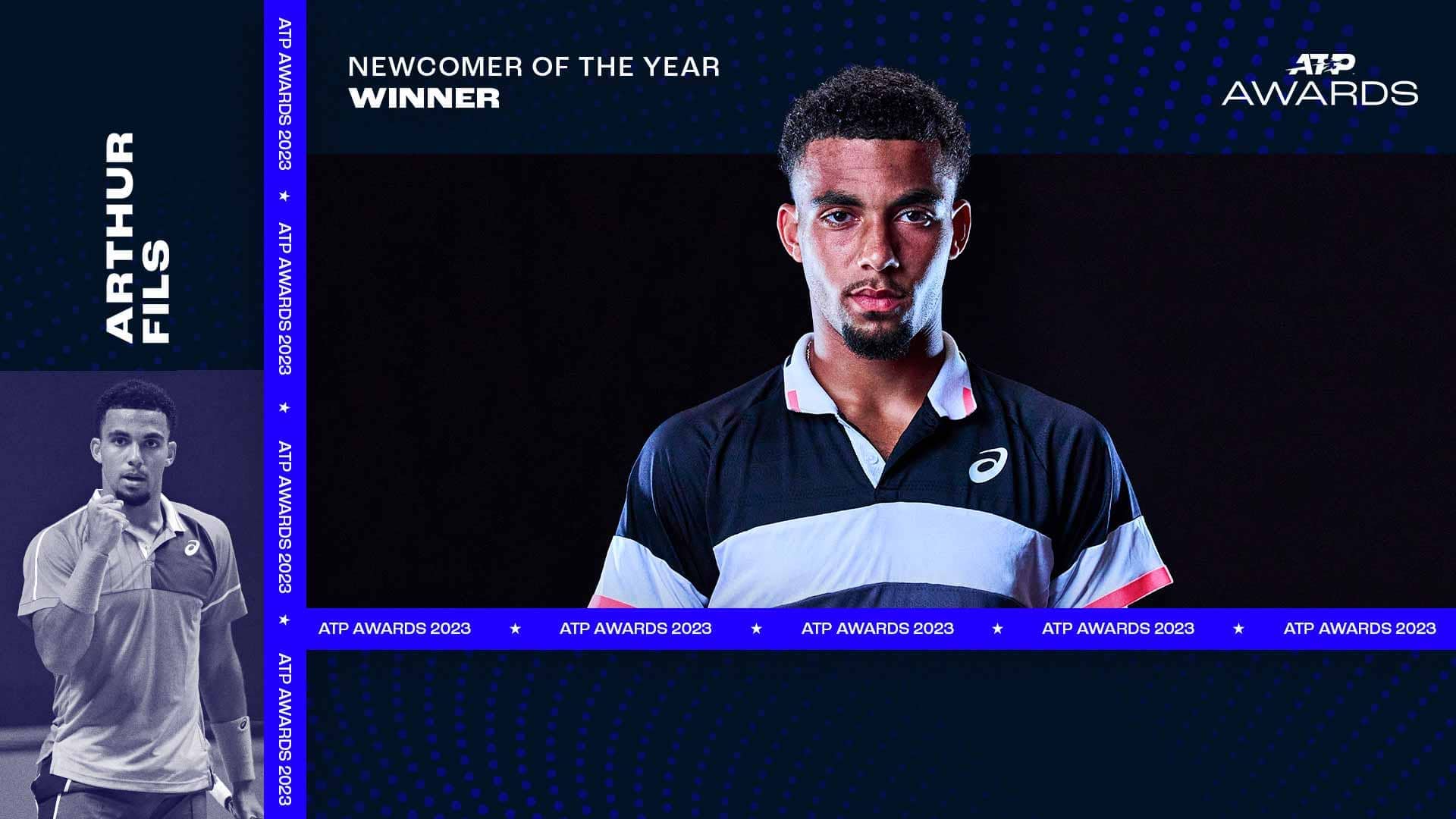 Here Comes Fils: #NextGenATP Frenchman Wins 2023 Newcomer Of The Year Award