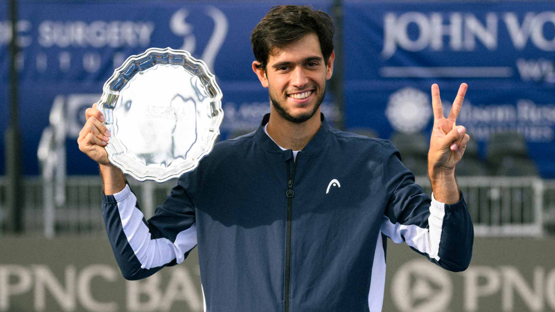 Nuno Borges wins the ATP Challenger Tour 175 title in Phoenix for a second consecutive year.