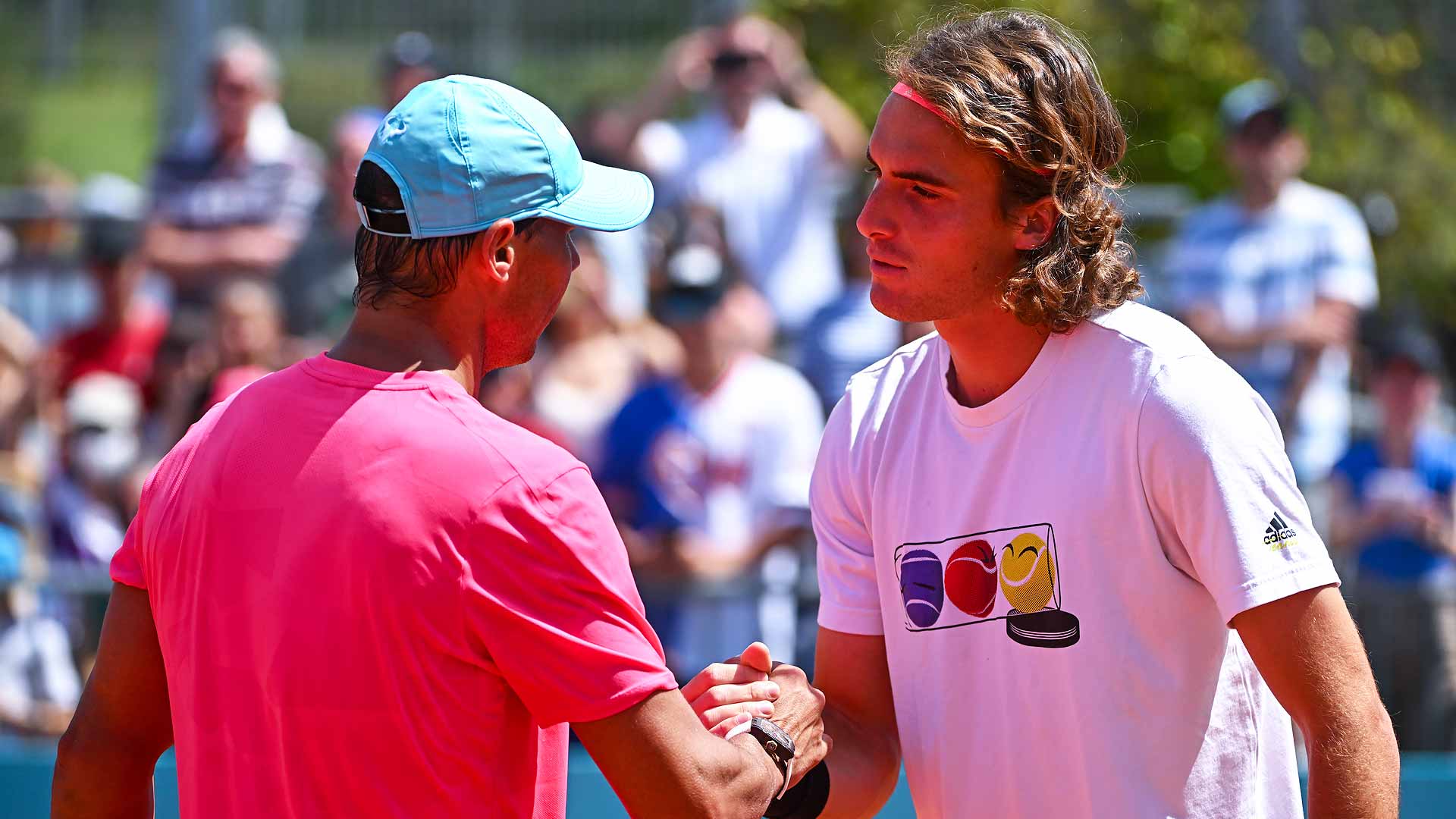 Rafael Nadal and Stefanos Tsitsipas have played nine matches in their Lexus ATP Head2Head series (Nadal leads 7-2).