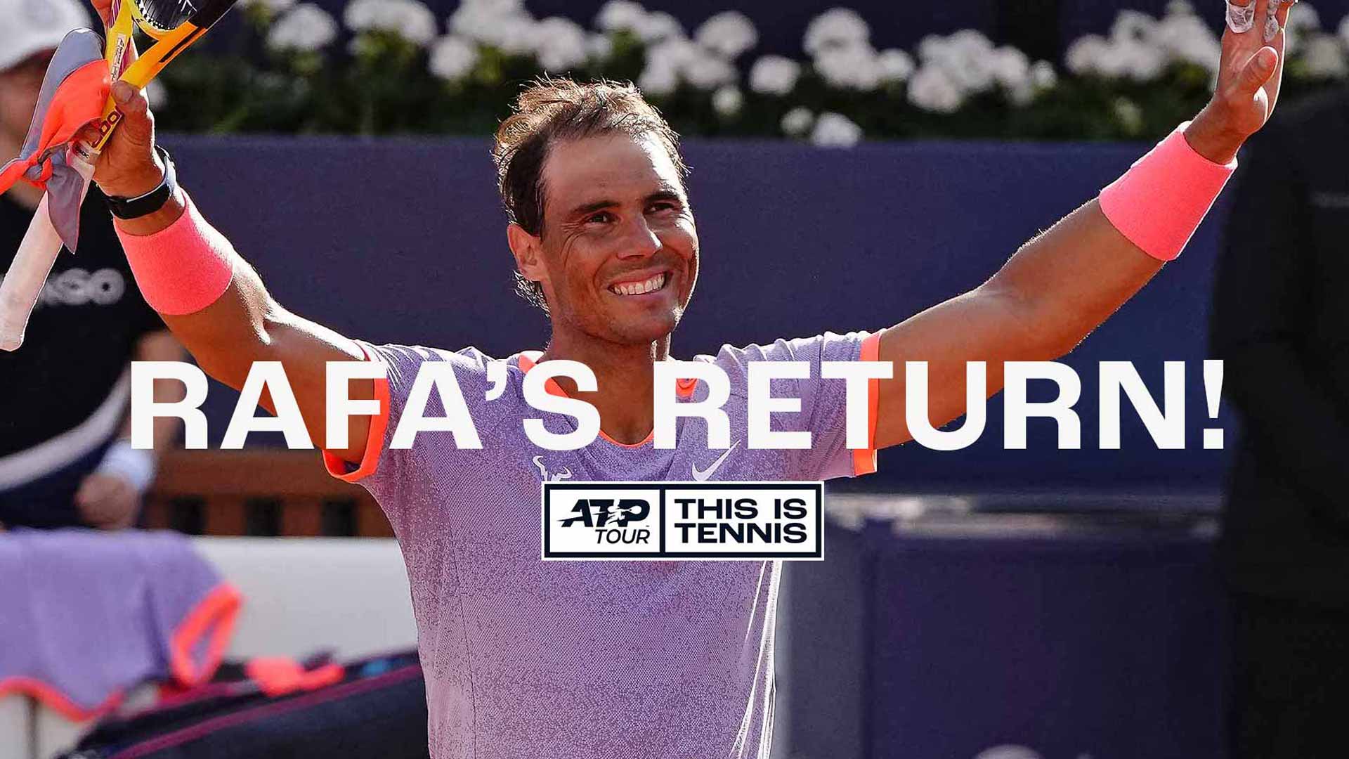 Nadal feels the love in Barcelona return