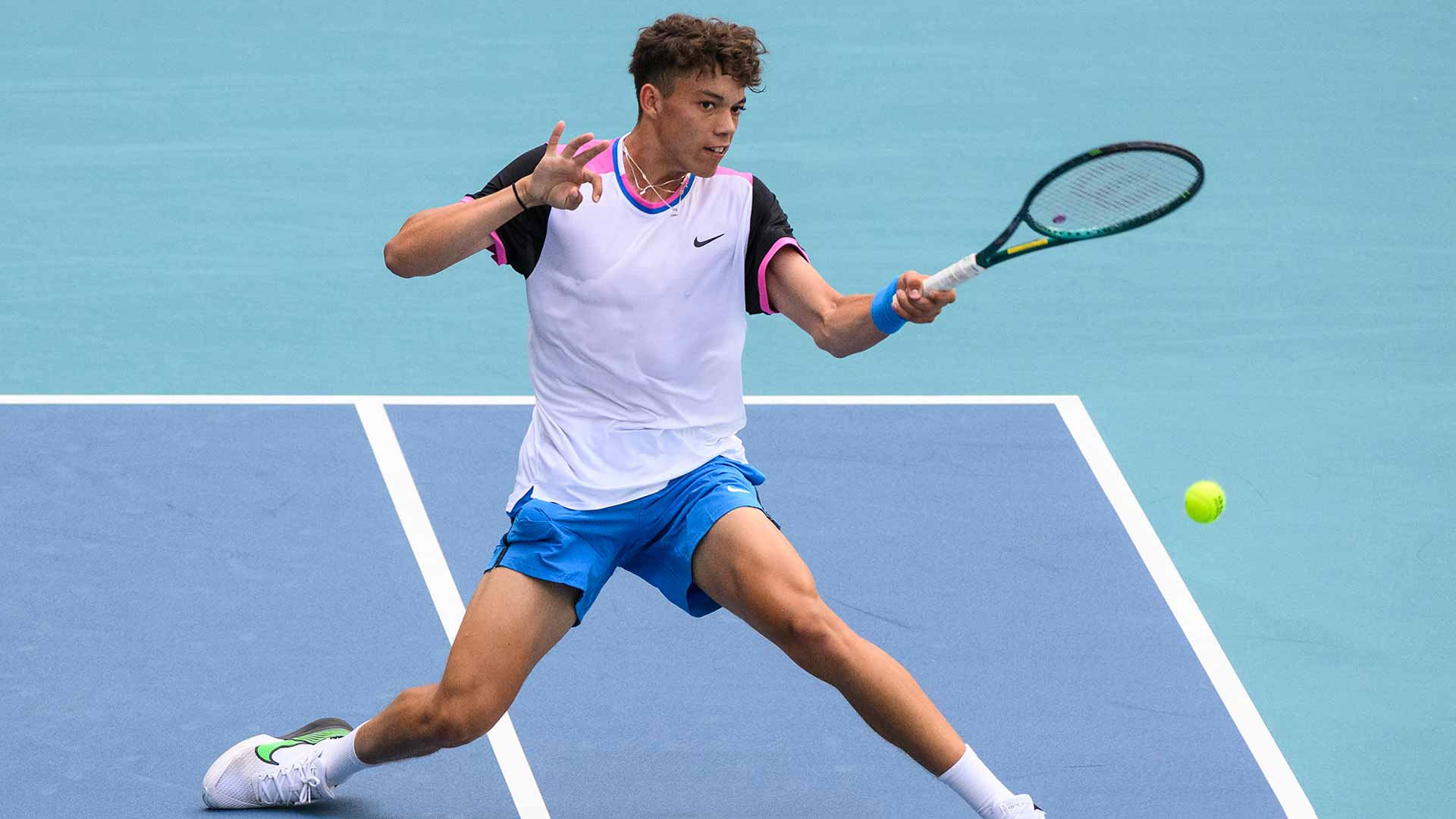 Darwin Blanch will make his Mutua Madrid Open debut against Rafael Nadal on Thursday at the Caja Magica. (File photo)