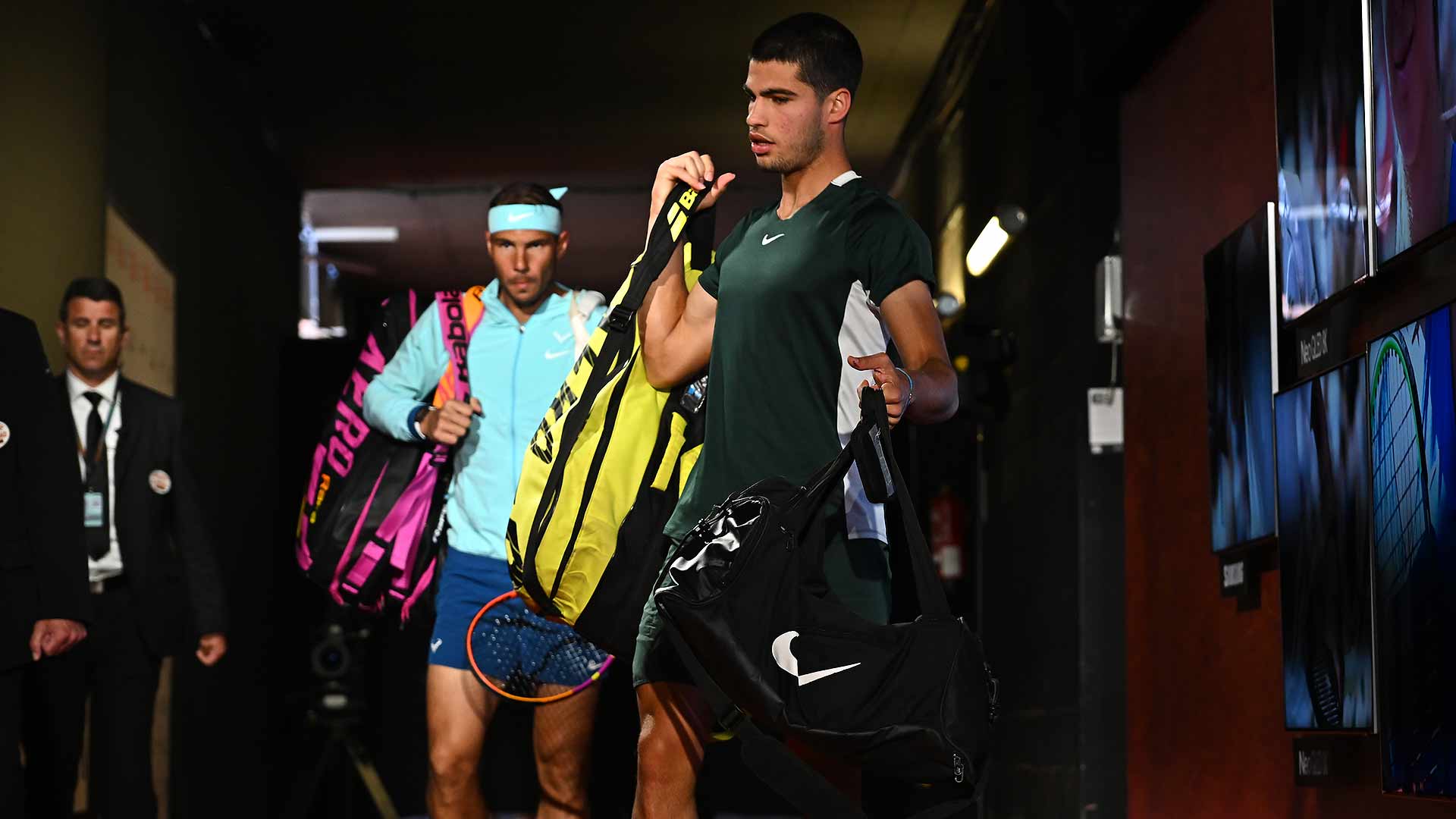 Nadal, Alcaraz tease Olympics double run