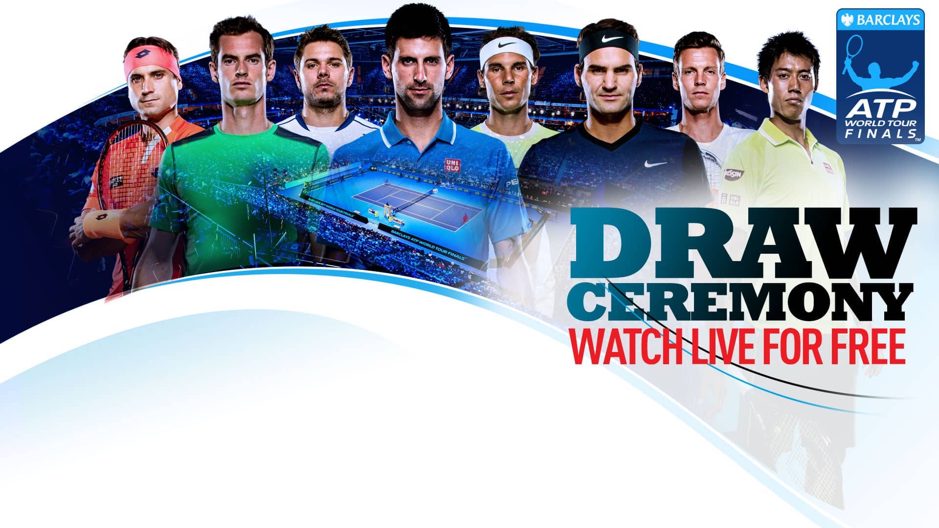 Barclays ATP World Tour Finals Live Draw | ATP World Tour | Tennis1920 x 1080
